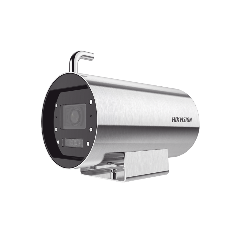 Camara Bala IP 8MP/ Lente Mot. 2.8 a 12 mm / Acero Inoxidable 304 / Altas Temperaturas 250°C / Refrigeracion por Aire / IP68 / D