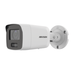 Camara Bala IP 8MP4K / Color 24/7 / Lente 2.8 mm / Luz Blanca 40 mts / IP67 / WDR 130 dB / Entrada y Salida de Audio y Alarma / 