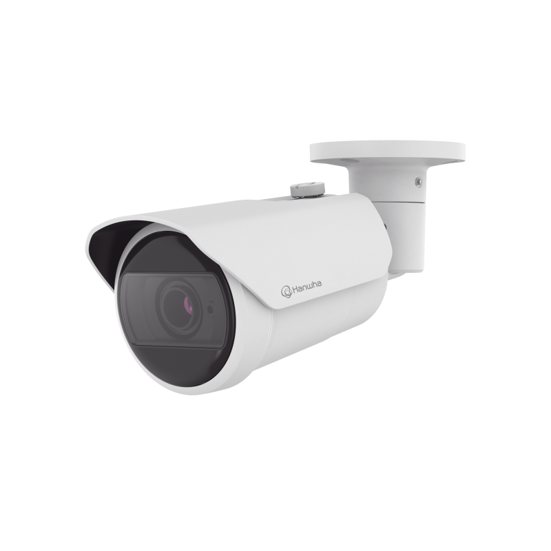 Camara Bala IP 8MPfunciones IA / Lente Motorizado 3.2 a 10.2 mm / WDR 120dB / H.265 / RanuraSD / Proteccion IP66 IK10 / IR 30m