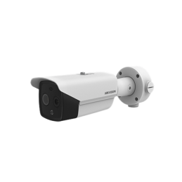 Camara Bala IP Dual / Termica 3.1 mm 160 x 120 / Optico 4 mm 4 MP / Termometrica / Deteccion de Temperatura / PoE /Exterior IP66