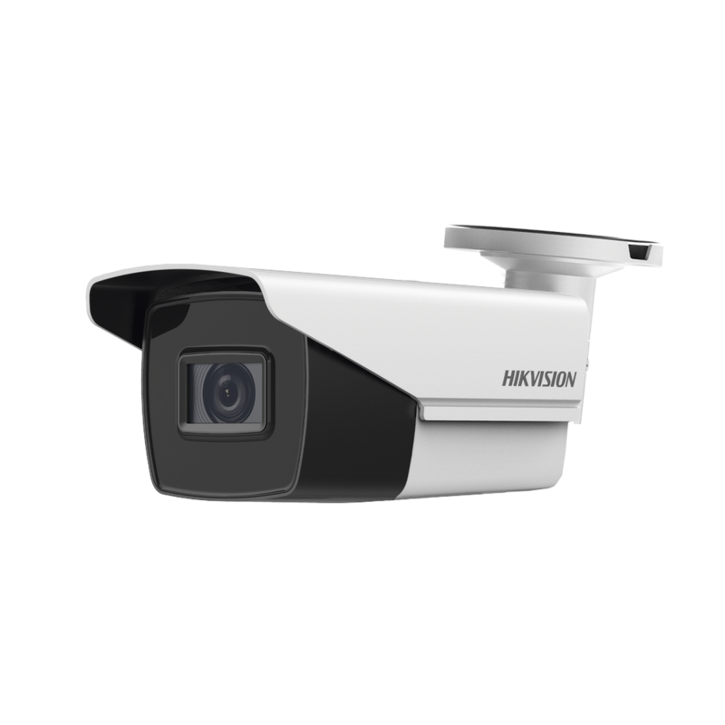 Camara Bala TURBOHD 2 MP 1080p/ Lente Mot. 2.7 a 13.5 mm / 70 mts IR EXIR / IP67 / WDR 120 dB / Ultra Baja Iluminacion / 12 Vcc 