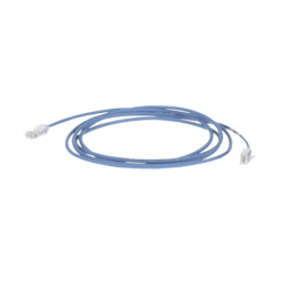 Cable de Parcheo TX6 UTP Cat6 Diametro Reducido (28AWG) Azul 130ft