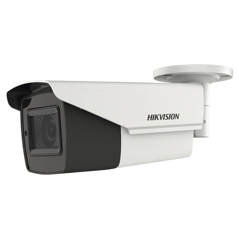 Camara Bala TURBOHD 5 MP / Lente Mot. 2.7 a 13.5 mm / 40 mts IR EXIR / dWDR / TVI-AHD-CVI-CVBS / IP67 / 12 Vcc / 24 VCA