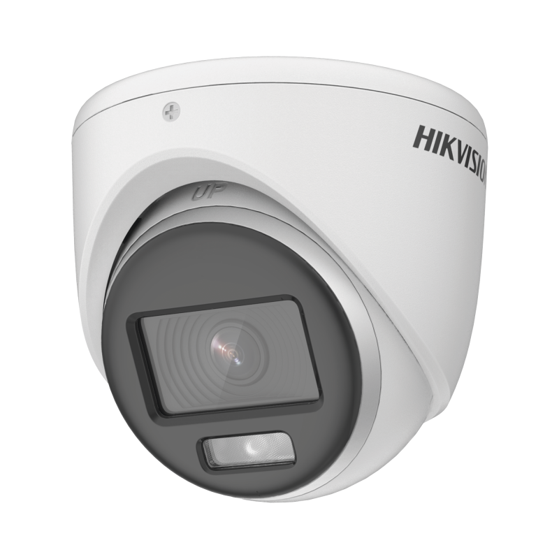 Camara ColorVu Camara Turret TURBOHD 2 MP 1080p / Color 24/7 / Lente 2.8 mm / METAL / Luz Blanca 20 mts / IP67 / TVI-AHD-CVI-CVB