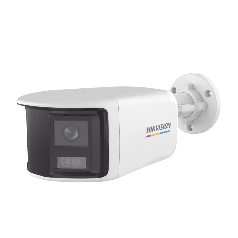 Camara ColorVu Camara Turret TURBOHD 3K 5 MP / Mic. Int. / Lente 2.8 mm / Color 24/7 / 20 mts Luz Blanca / IP67 / dWDR / 4 Tecno