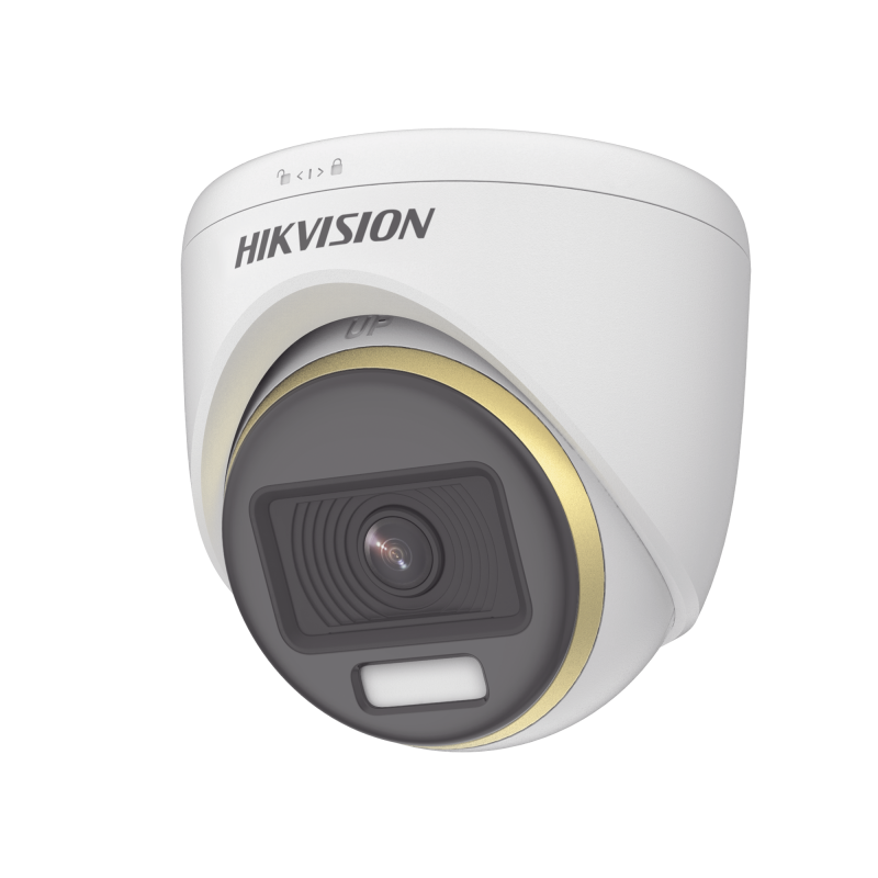 Camara ColorVu Camara Turret TURBOHD 4K 8 MP / Lente 2.8 mm / Color 24/7 / Luz Blanca 40 mts / IP67 / WDR 130 dB