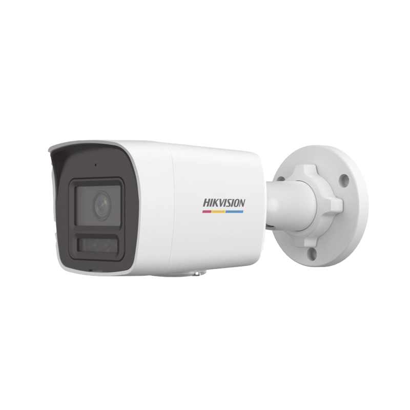 Camara ColorVu  Camara Bala IP 4MP/ Lente 2.8 mm / 30 mts IR + 30 mts Luz Blanca / Mic. Int. / ACUSENSE Lite / IP67 / WDR 120 dB