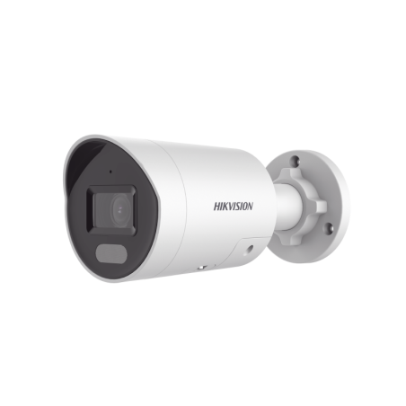 Camara ColorVu  Camara Bala IP 4MP/ Lente 2.8 mm / 40 mts IR + 40 mts Luz Blanca / Mic. Int. / IP67 / WDR 130 dB / Videoanalitic