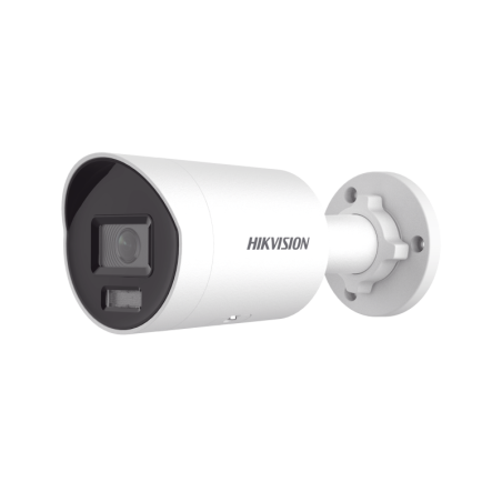 Camara ColorVu  Camara Bala IP 8MP4K / Lente 2.8 mm / 40 mts IR + 40 mts Luz Blanca / Mic. Int. / IP67 / WDR 130 dB / ACUSENSE F