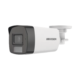 Camara ColorVu  Camara Bala TURBOHD 3K 5 MP / Lente 2.8 mm / 40 mts IR + 40 mts Luz Blanca / Gran Angular 104.5° / IP67 / Mic. I