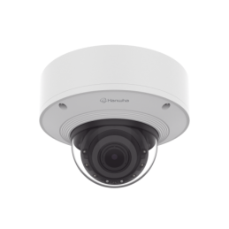 Camara Domo 2MP Solid EDGE / Wisenet WAVE embebido / Antivandalica / Lente Motorizado de 4.38 A 9.33mm / P-Iris / WDR 120dB / 1T