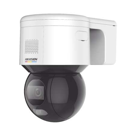 Camara Domo PT IP 4 MP / Color 24/7 / Lente 4 mm / Luz Blanca 30 mts / Exterior IP66 / ACUSENSE Evita Falsas Alarmas / PoE+ / Mi