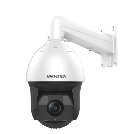 Camara Domo PTZ IP 4 MP / 25X zoom / 400 mts IR EXIR / AutoSeguimiento 2.0 / WDR 140 dB / Hi-PoE / EIS / IP67 / IK10 / Rapid Foc