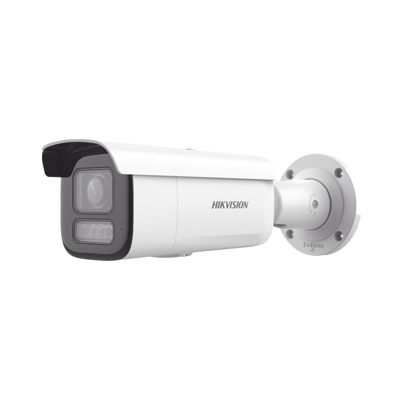 Camara Dual Light 2 Mic Integ Camara Bala IP 4MP/ Lente Mot. 2.8 a 12 mm / 60 mts Luz Blanca + 60 mts IR / ACUSENSE / IP67 / IK1