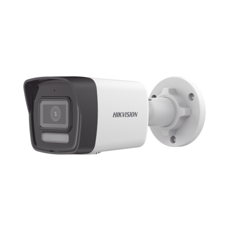 Camara Dual LightCamara Bala IP 2MP / Lente 2.8 mm / 30 mts IR + 30 mts Luz Blanca / Mic. Int. / ACUSENSE Lite / IP67 / H.265 / 