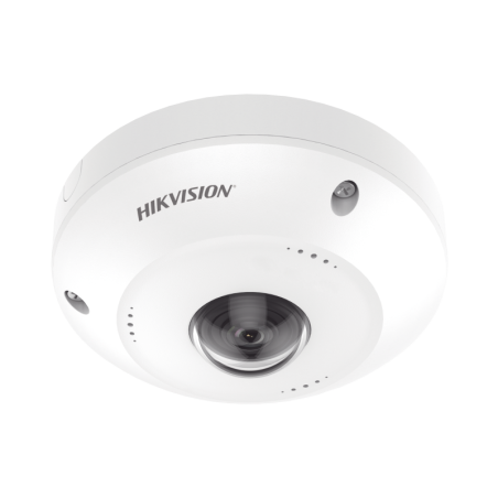 Camara Fisheye  IP 4 MP / Panoramica 180° - 360° / IP67 / IK10 / PoE / Multiples Vistas por iVMS-4200