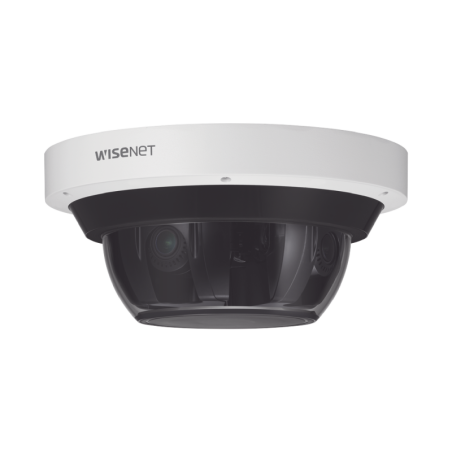 Camara IP Multisensor 8MP 4 Sensores de 2MP WDR 120 DB, Lente Motorizado 2.8 - 12 MM, 12Vcc/ POE+ /IP66 /IK10