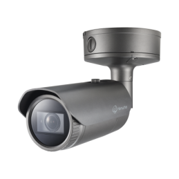 Camara IP Tipo Bala Antivandalica 4K / Lente Motorizado 2.8-8.4mm / IR 50M / WDR 150db / H.265 & WiseStream II