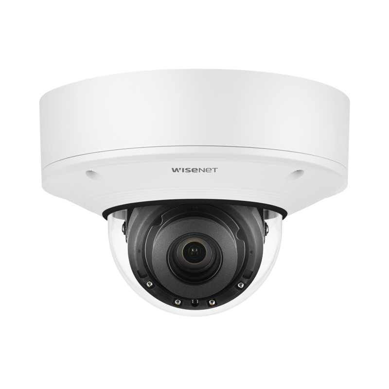 Camara IP Tipo Domo Antivandalico 4K / Lente Motorizado 2.8-12mm / WDR 150db / H.265 & WiseStream