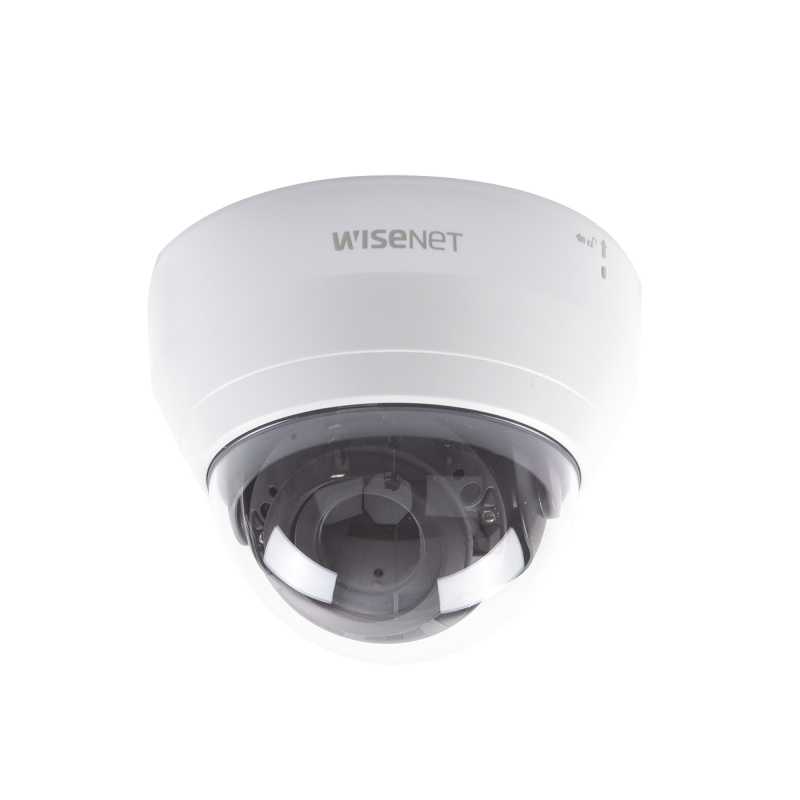 Camara IP Tipo Domo Interior 2 MP / Lente Varifocal 3.2-10mm / IR 20M / WDR 120db / H.265 & WiseStream / Microfono Interconstrui