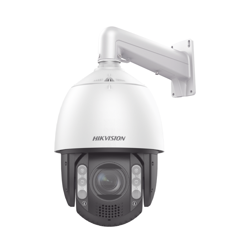 Camara PTZ IP 2 MP / 20X zoom / ColorVu / 100 mts Luz Blanca / 150 mts IR / ACUSENSE Evita Falsas Alarmas / IP66 / IK10 / Alerta