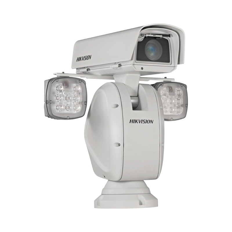 Camara PTZ IP 2 MP / Punta de Poste / 40X zoom / 400 mts IR / Exterior IP66 / 30 IPS / EIS / WDR 140 dB / Wiper / MicroSD