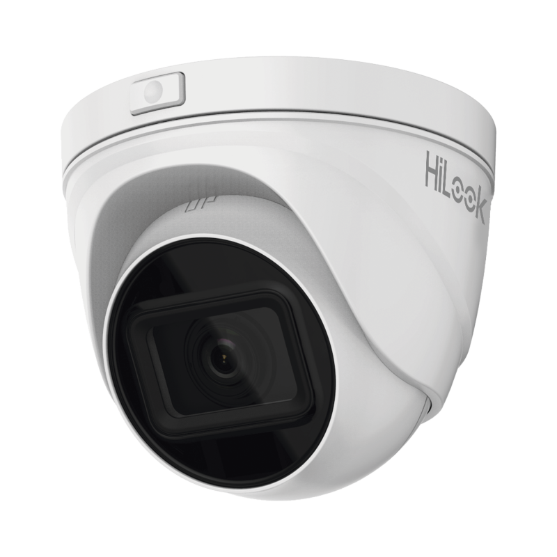 Camara Turret IP 2 MP / Lente Motorizado 2.8 - 12 mm / 30 mts IR EXIR / PoE / IP67 / dWDR / Micro SD / H.265+