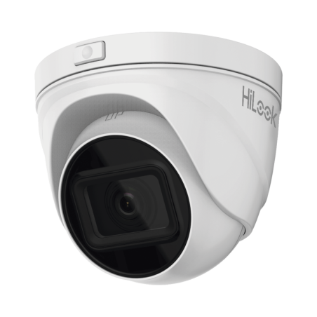 Camara Turret IP 2 MP / Lente Motorizado 2.8 - 12 mm / 30 mts IR EXIR / PoE / IP67 / dWDR / Micro SD / H.265+