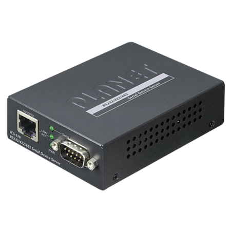 Convertidor de Medios de RS-232/ RS-422/ RS-485 a Fast Ethernet Administracion Web SNMP y Telnet