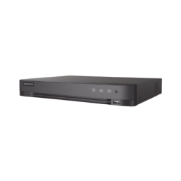 DVR 4 Canales TURBOHD + 4 Canales IP / 8 MP 4K / Audio de 2 vias por Coaxitron / ACUSENSE / Reconocimiento Facial / 1 Bahia de D