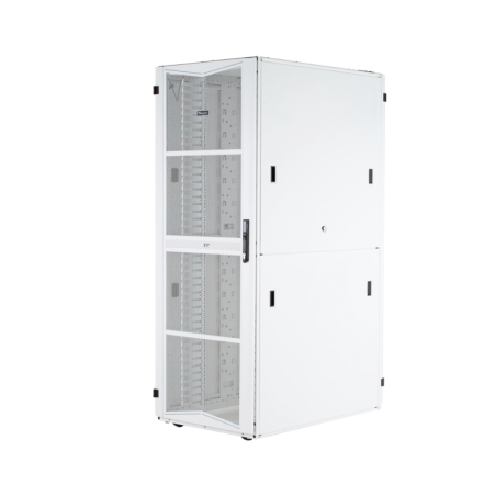 Gabinete FlexFusion para Centros de Datos 42 UR 600 mm de Ancho 1070 mm de Profundidad Fabricado en Acero Color Blanco