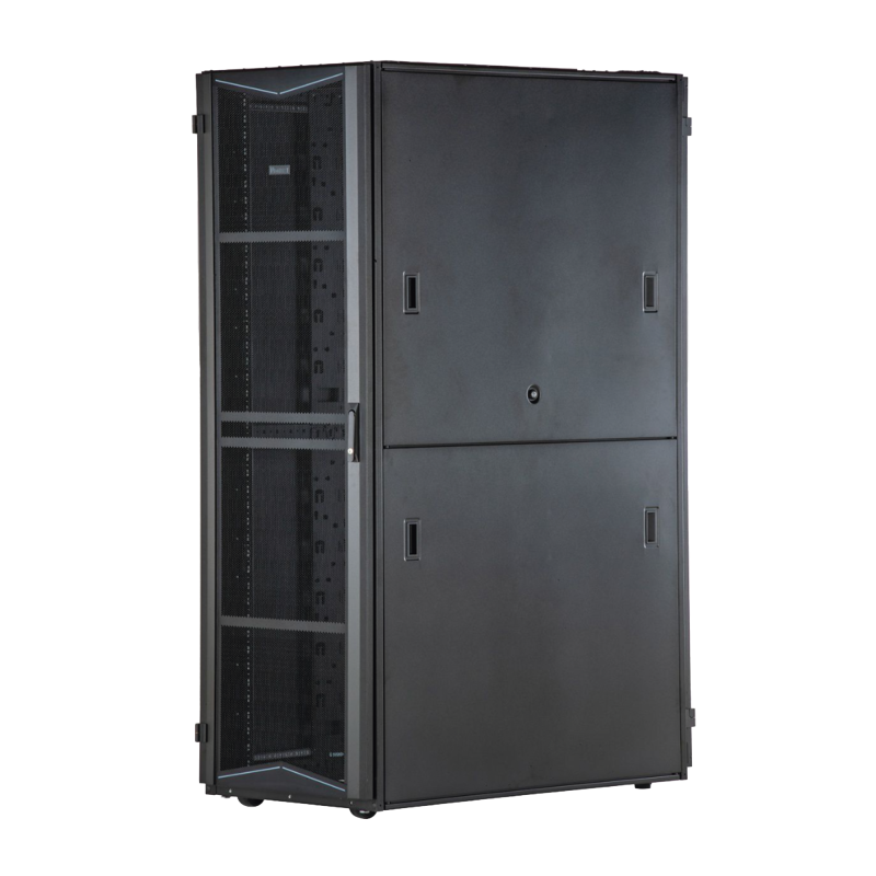 Gabinete FlexFusion para Centros de Datos 45 UR 700 mm de Ancho 1070 mm de Profundidad Sin Paneles Laterales Fabricado en A