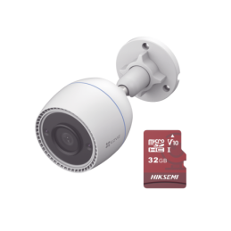 Kit de Camara WiFi y Memoria MicroSD Incluye 1 Pieza CS-C3TN y 1 Pieza HS-TF-E1/32G / Deteccion de Movimiento / Notificacion Pu