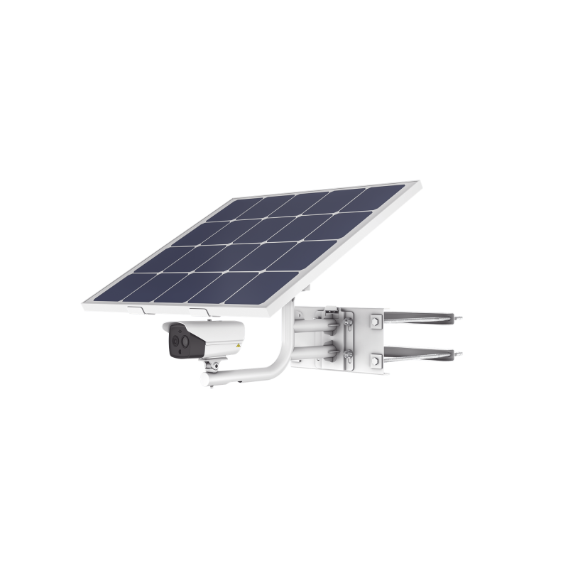 Kit Solar IP All in One / Camara Termica 256 — 192 / Lente 9.7 mm / Panel Solar / Bateria de Respaldo de Litio 23.2Ah / Conexion