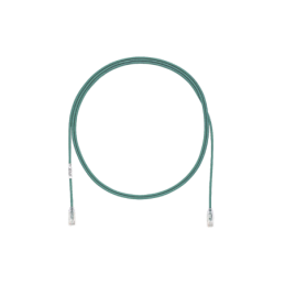 Cable de Parcheo TX6 UTP Cat6 Diametro Reducido (28AWG) Verde 20ft