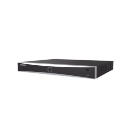 NVR 12 MP 4K / 32 canales IP / 16 PtosPoE+ / Recocimiento Facial / AcuSense Evita Falsas Alarmas / 2 Bahias HDD / HDMI en 4K /