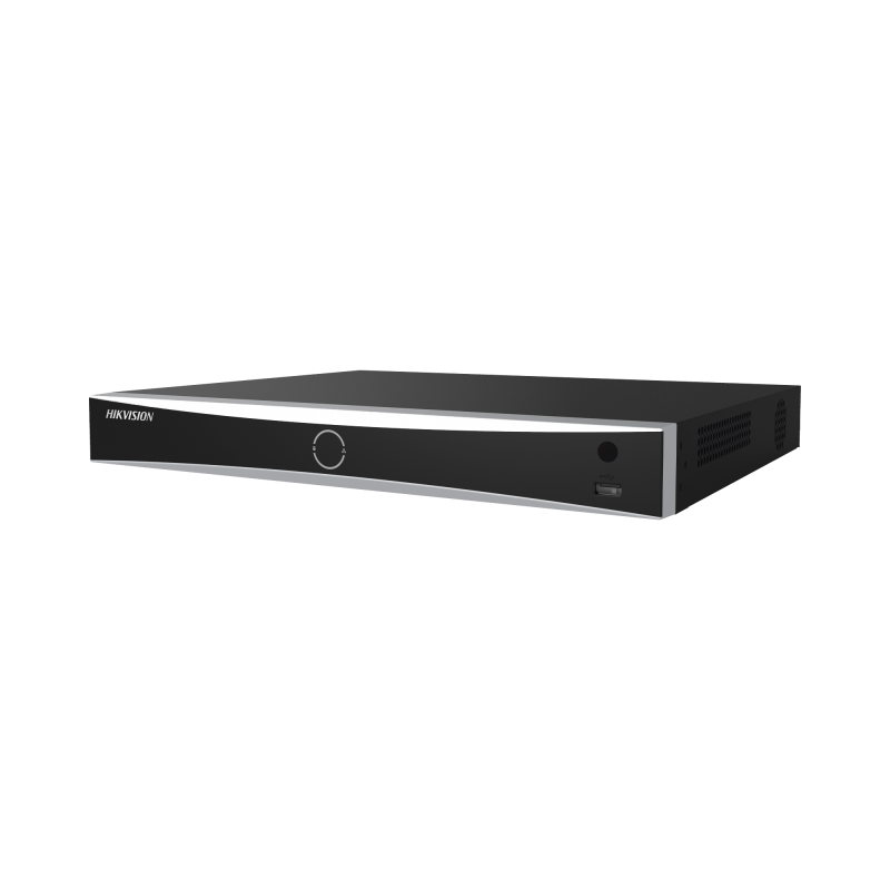 NVR 12 MP 4K / 32 canales IP / AcuSense Evita Falsas Alarmas / Reconocimiento Facial / 2 Bahias HDD / HDMI en 4K / Sin PtosPoE