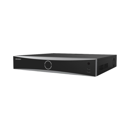 NVR 12 MP 4K / 32 canales IP / AcuSense Evita Falsas Alarmas / Reconocimiento Facial / 4 Bahias HDD / HDMI en 4K / Alarmas I/O