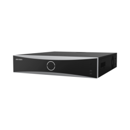 NVR 12 MP 4K / 32 Canales IP / Reconocimiento Facial / AcuSense Evita Falsas Alarmas / 8 Bahias HDD / 2 HDMI en 4K / Alarmas I/O