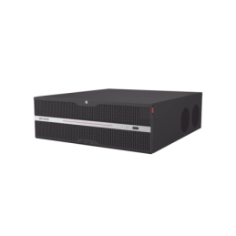 NVR 12 MP 4K / 64 Canales IP / 16 Bahias HDD / 2 Tarjetas de Red /RAID / HDMI en 4K /POS / Reconocimiento Facial / Bases de