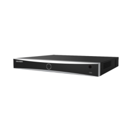 NVR 12 MP 4K / 8 canales IP / 8 PtosPoE+ / AcuSense Evita Falsas Alarmas / Reconocimiento Facial / 2 Bahias HDD / HDMI en 4K /