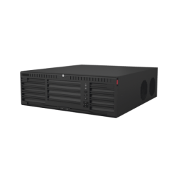 NVR 32 MP 8K / 64 Canales IP / AcuSense / ANPR / Conteo de Personas / Heat Map / 16 Bahias HDD / 2 Tarjetas de Red /RAIDHot Sw