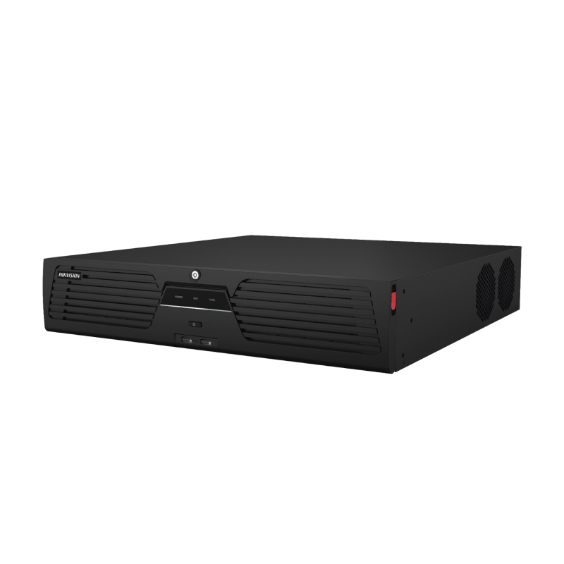 NVR 32 MP 8K / 64 Canales IP / AcuSense / ANPR / Conteo de Personas / Heat Map / 8 Bahias HDD / 2 Tarjetas de Red /RAIDHot Swa