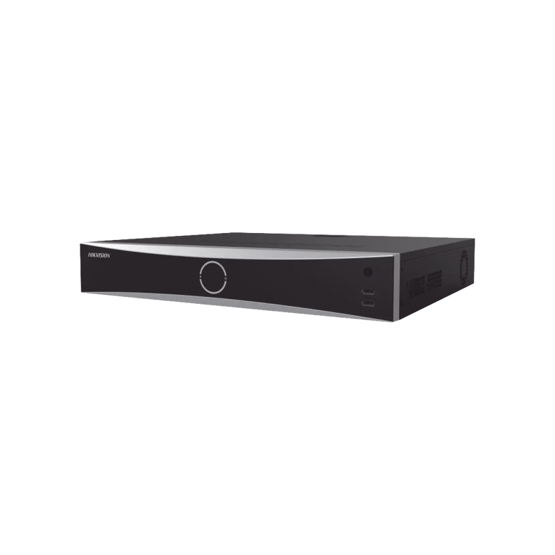 NVR 32 MP 8K / Reconocimiento Facial Base de Datos / 16 Canales IP / 4 Bahias HDD / 16 PtosPoE+ / HDMI en 8K / ACUSENSE /POS