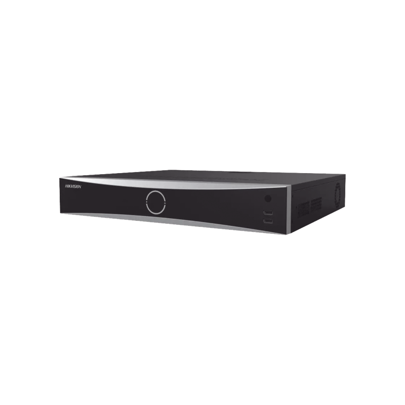 NVR 32 MP 8K / Reconocimiento Facial Base de Datos / 32 Canales IP / 4 Bahias HDD / 16 PtosPoE+ / HDMI en 8K / ACUSENSE /POS