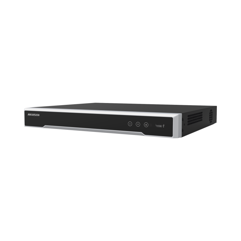 NVR 8 MP 4K CompatibleCamaras ACUSENSE / 16 canales IP / 16 PtosPoE+ / 2 Bahias HDD / Salida de Video en 4K / 300 Metros PoE M