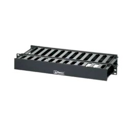 Organizador de Cables Horizontal PatchLink Doble Frontal y Posterior Para Rack de 19in 1UR