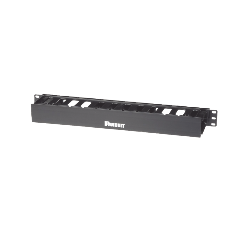 Organizador de Cables Horizontal PatchLink Sencillo Solo Frontal Para Rack de 19in 1UR