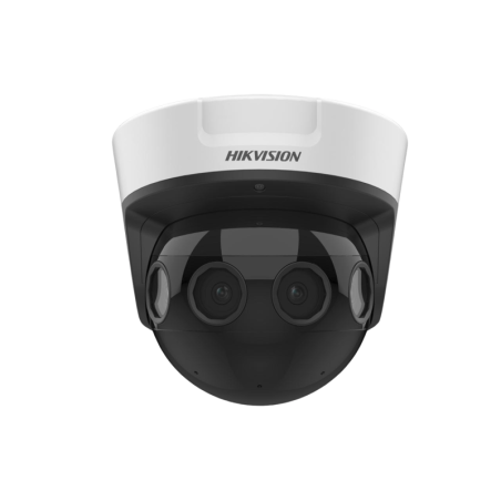 PanoVu Series / Vista Panoramica 180° / 8 MP en Total / 4 Lentes 2.8 mm 2 MP / 20 mts IR EXIR / IP67 / IK10 / 12 Vcc / PoE+ / Mi