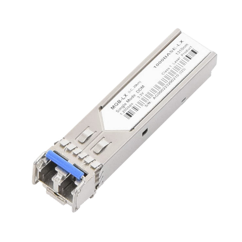 Paquete de 10 Piezas del Modelo MGB-LX v2 del Transceptor mini-GBIC SFP 1G LC Duplex Para Fibra Monomodo de 20 Km